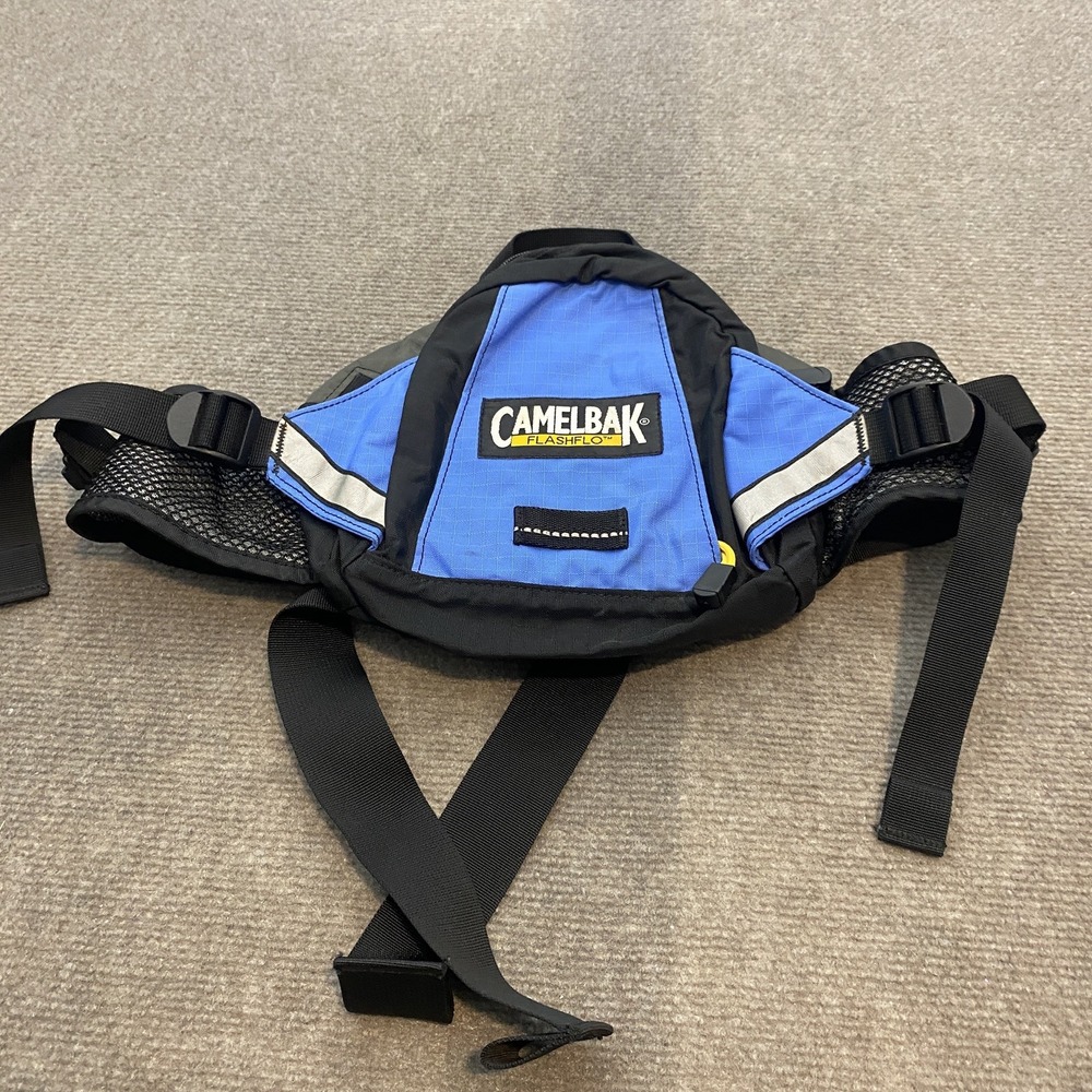 CAMELBAK FlashFlo Waist Pack Blue Hydration Fanny Pack Bag No‎ Bladder Hiking